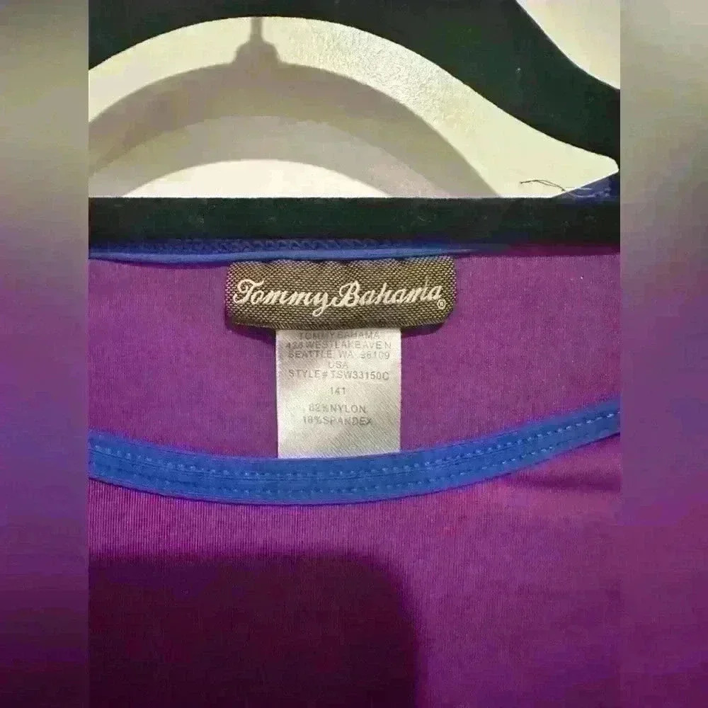 Tommy Bahama Women’s Long-Sleeve blue shirt - Picture 4 of 6
